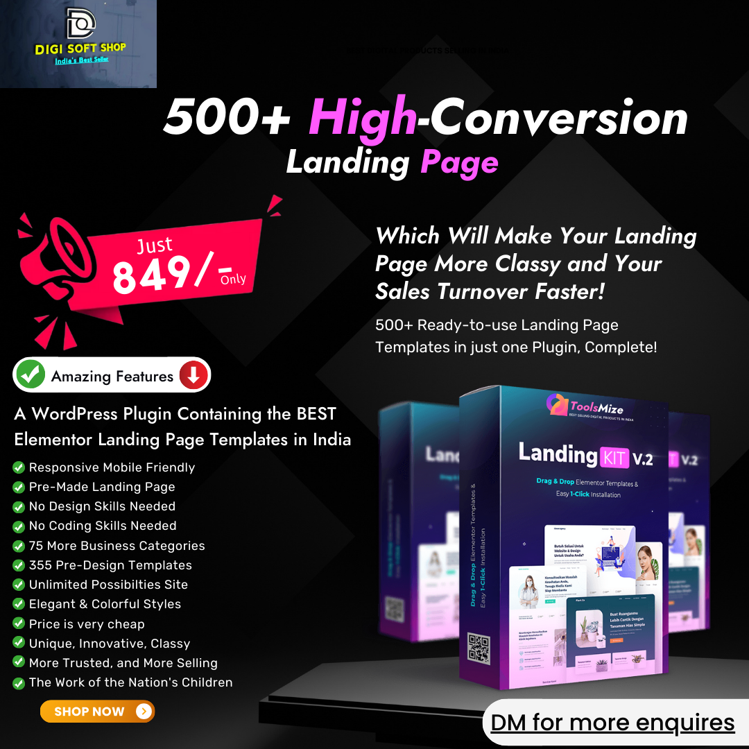 500+ Landing Pages